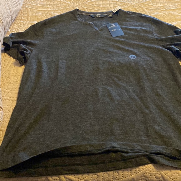 Michael Straman round neck button sweater (NWT) - Picture 4 of 4